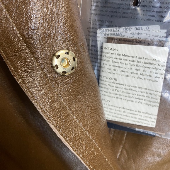 NEW WEEKEND MAXMARA Taverna Long Leather Jacket - Picture 11 of 15